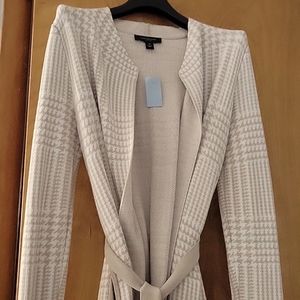 Long sweater/ coat size xs Petite with tags never worn